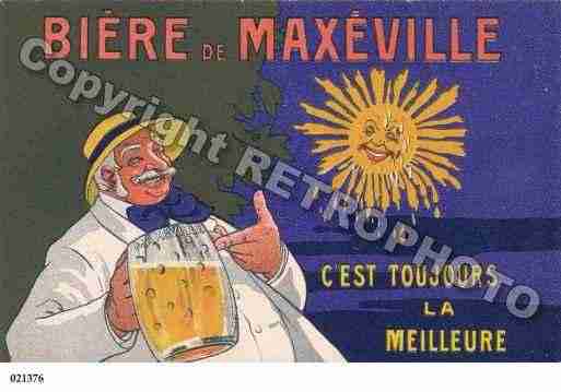 Ville de MAXEVILLE, carte postale ancienne