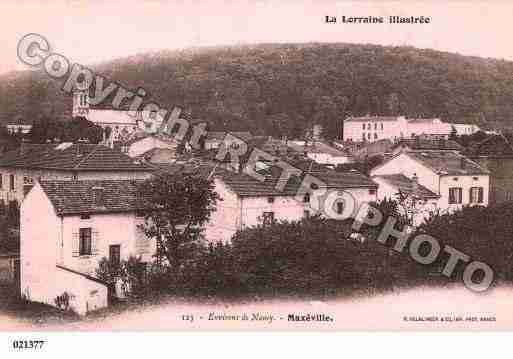 Ville de MAXEVILLE, carte postale ancienne