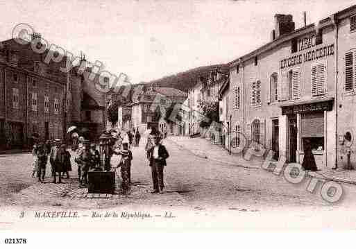 Ville de MAXEVILLE, carte postale ancienne