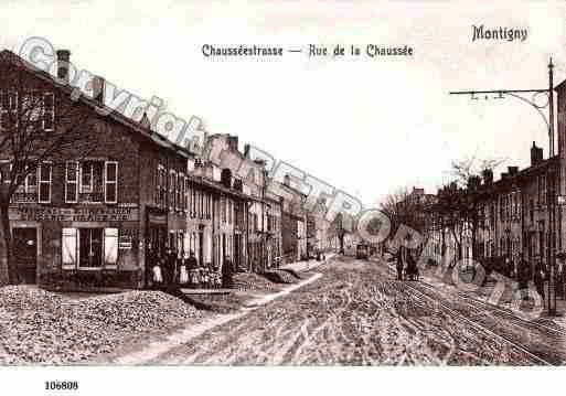 Ville de MONTIGNYLESMETZ, carte postale ancienne