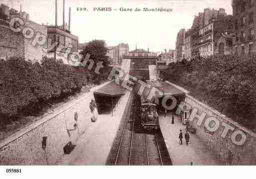Ville de MONTROUGE, carte postale ancienne
