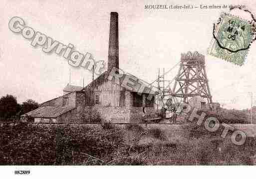 Ville de MOUZEIL, carte postale ancienne