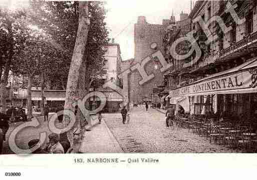 Ville de NARBONNE, carte postale ancienne