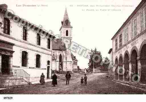 Ville de NESTIER, carte postale ancienne