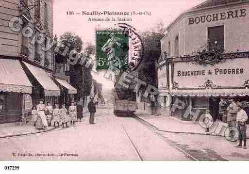 Ville de NEUILLYPLAISANCE, carte postale ancienne