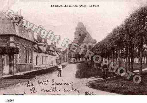 Ville de NEUVILLEENHEZ(LA), carte postale ancienne