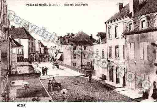 Ville de PARAYLEMONIAL, carte postale ancienne