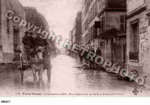 Ville de PARIS15, carte postale ancienne