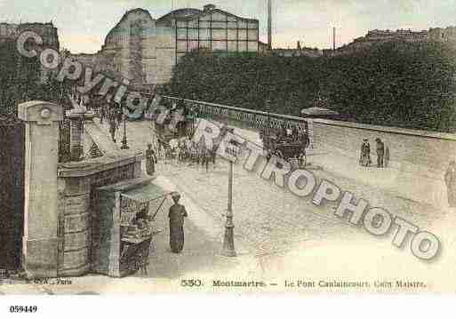 Ville de PARIS18, carte postale ancienne