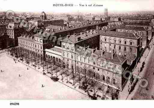 Ville de PARIS4, carte postale ancienne