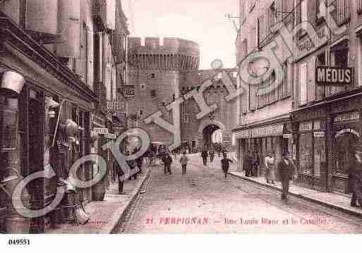 Ville de PERPIGNAN, carte postale ancienne