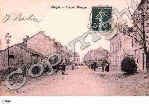 Ville de PIEGUTPLUVIERS, carte postale ancienne