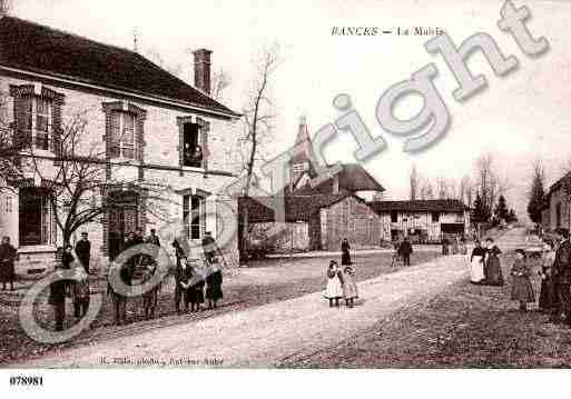 Ville de RANCES, carte postale ancienne