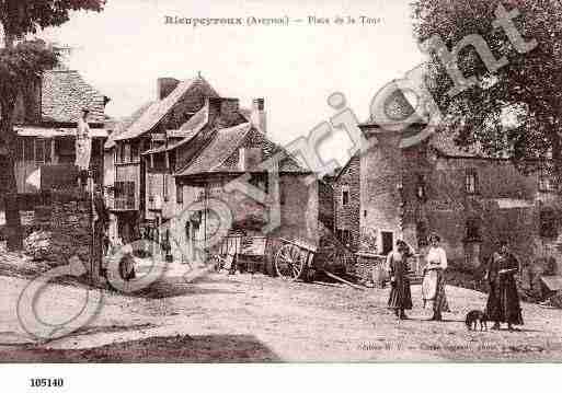 Ville de RIEUPEYROUX, carte postale ancienne Ville de RIEUPEYROUX, carte postale ancienne