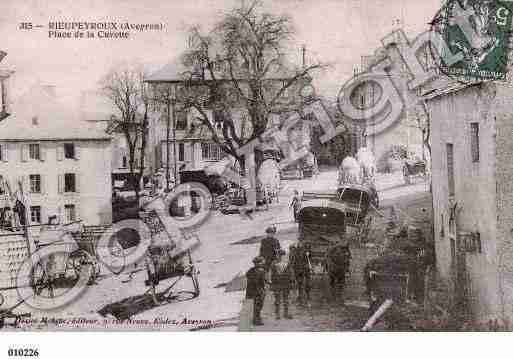 Ville de RIEUPEYROUX, carte postale ancienne Ville de RIEUPEYROUX, carte postale ancienne