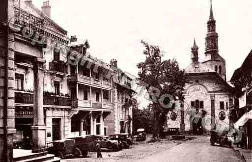 Ville de SAINTGERVAISLESBAINS, carte postale ancienne