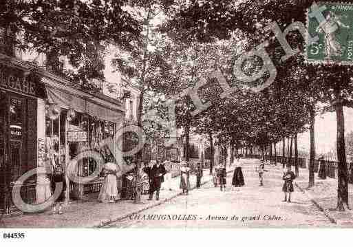 Ville de SAINTMAURDESFOSSES, carte postale ancienne