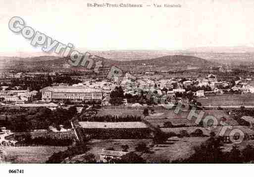 Ville de SAINTPAULTROISCHATEAUX, carte postale ancienne