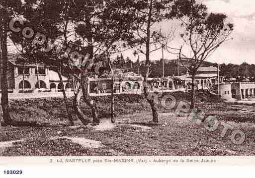 Ville de SAINTEMAXIME, carte postale ancienne