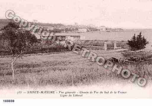 Ville de SAINTEMAXIME, carte postale ancienne