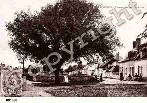 Ville de SANCOINS, carte postale ancienne