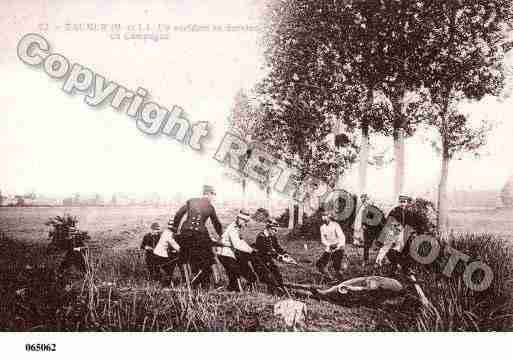 Ville de SAUMUR, carte postale ancienne