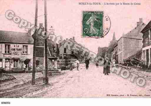 Ville de SUILLYLATOUR, carte postale ancienne