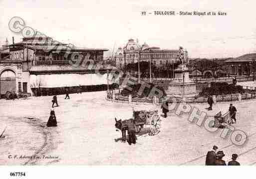 Ville de TOULOUSE, carte postale ancienne