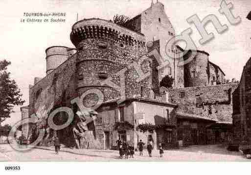 Ville de TOURNONSURRHONE, carte postale ancienne