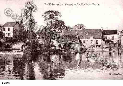 Ville de TRIMOUILLE(LA), carte postale ancienne