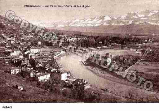 Ville de TRONCHE(LA), carte postale ancienne