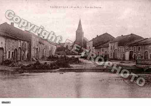 Ville de VACQUEVILLE, carte postale ancienne