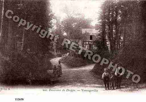 Ville de VARENGEVILLESURMER, carte postale ancienne