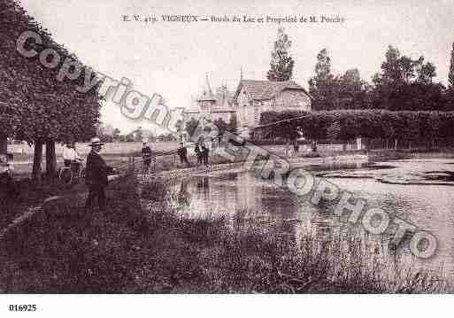 Ville de VIGNEUXSURSEINE, carte postale ancienne