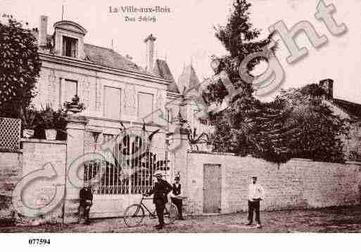 Ville de VILLELESPONTAVERT(LA), carte postale ancienne