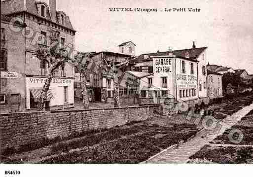 Ville de VITTEL, carte postale ancienne