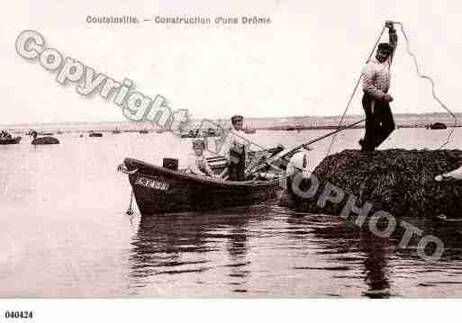 Ville de AGONCOUTAINVILLE, carte postale ancienne