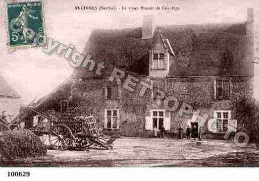 Ville de ANCINNES, carte postale ancienne Ville de ANCINNES, carte postale ancienne