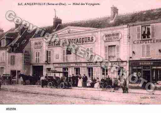 Ville de ANGERVILLE, carte postale ancienne