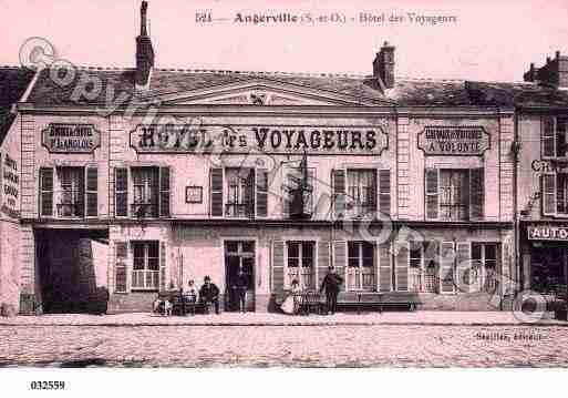 Ville de ANGERVILLE, carte postale ancienne