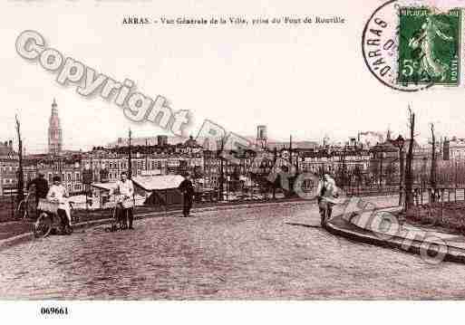 Ville de ARRAS, carte postale ancienne