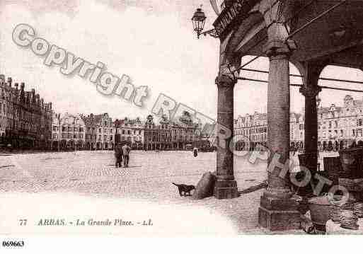 Ville de ARRAS, carte postale ancienne