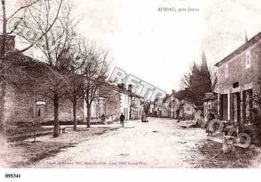 Ville de AURIAC, carte postale ancienne