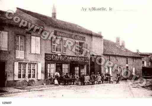 Ville de AYSURMOSELLE, carte postale ancienne