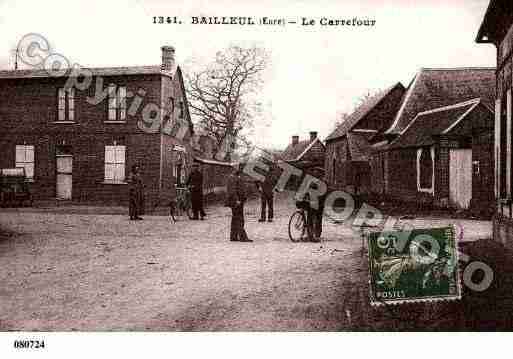 Ville de BAILLEUL, carte postale ancienne