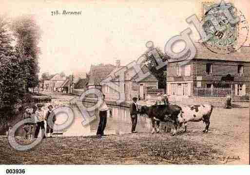 Ville de BERNEVALLEGRAND, carte postale ancienne