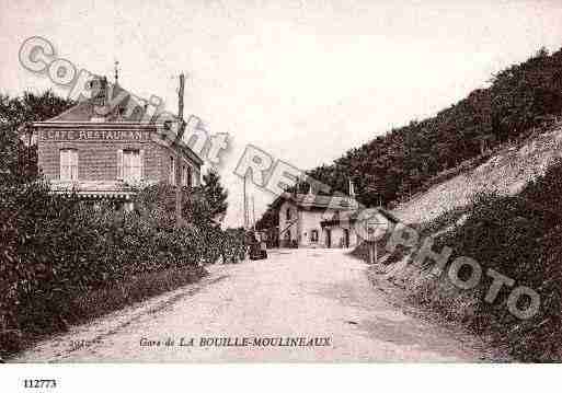 Ville de BOUILLE(LA), carte postale ancienne