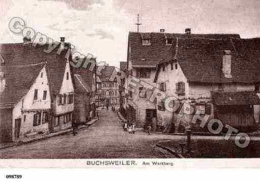 Ville de BOUXWILLER, carte postale ancienne