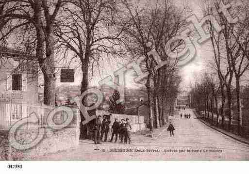 Ville de BRESSUIRE, carte postale ancienne