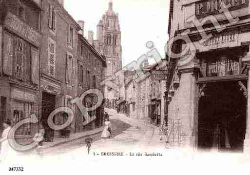 Ville de BRESSUIRE, carte postale ancienne